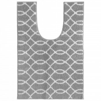 Toilet Mats - オカトー ナチュラル トイレマット 105×70cm ツイストグレー【お寄せ品、返品キャンセル不可。欠品終売時連絡あり】