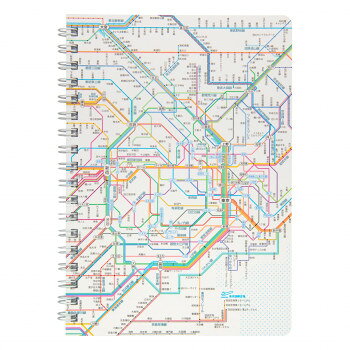 【メール便】 東京カートグラフィック 鉄道路線図 リングノート首都圏日本語 RRNSJ【お寄せ品、返品キ..