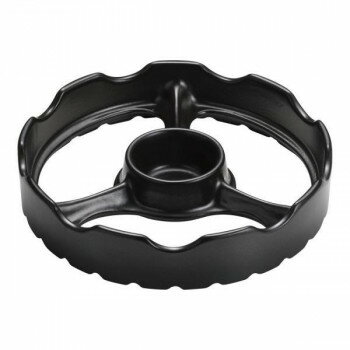 温度センサー付きガスコンロ用焼き台　19cm　ブラック　DYK8301【お寄せ品、返品キャンセル不可。欠品..