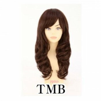 プリシラ オールウィッグ モアフェミニンカール A-663 耐熱 TMB・マロンブラウン【お寄せ品、返品キャンセル不可。欠品終売時連絡あり】