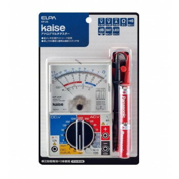 ELPA アナログマルチテスター KF-23【お寄せ品、返品キャンセル不可。欠品終売時連絡あり】
