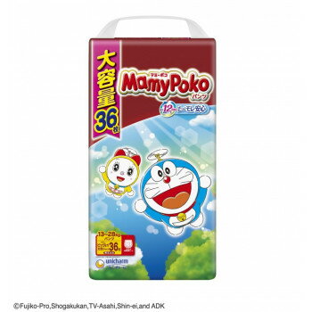 マミーポコパンツ ビッグより大きいサイズ 36枚 ドラえもん ×1個 500-131884-00【お寄せ品、返品キャンセル不可。欠品終売時連絡あり】