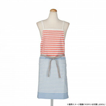 フレンズヒル ショートエプロン ツインボーダー オレンジ ZS-120-20【お寄せ品、返品キャンセル不可。欠品終売時連絡あり】