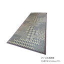 千鳥マット 紋織 い草 玄関マット 67x120cm グレー TSN341846【お寄せ品、返品キャンセル不可。欠品終売時連絡あり】(3)