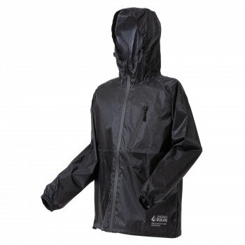 Rain Wear - 喜多 スーパーライトレインウェア 超軽量 M ブラック No1710【お寄せ品、返品キャンセル不可。欠品終売時連絡あり】