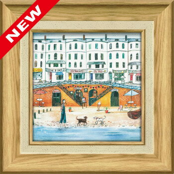 アートフレーム ジョー ラム 「フィッシング クォーター」 JR-04511【お寄せ品、返品キャンセル不可。..