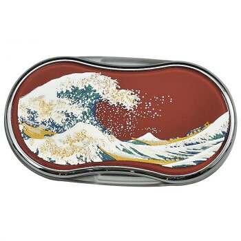 まえじゅう漆器　漆芸LEDルーペ 波(R) 4L-225【お寄せ品、返品キャンセル不可。欠品終売時連絡あり】