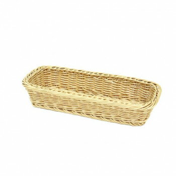 大橋新治商店 PEバスケットベージュ カトラリー 24-101【お寄せ品、返品キャンセル不可。欠品終売時連絡あり】