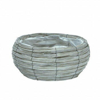 Laundry Containers - 大橋新治商店 カンパーニャ サークルバスケットM 63-988【お寄せ品、返品キャンセル不可。欠品終売時連絡あり】