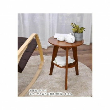 【直送品】フクダクラフト サイドテーブル ブラウン TS-T5440 BR J【お寄せ品、返品キャンセル不可。欠品終売時連絡あり】