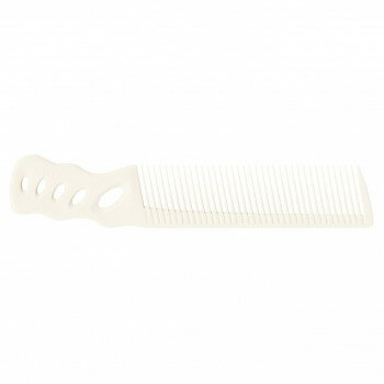 Brushes, Combs - 【メール便】 Y.S.PARK(ワイエスパーク) コーム YS-208 ホワイト (0019734)【お寄せ品、返品キャンセル不可。欠品終売時連絡あり】