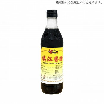 Sauce - 【直送品】友盛貿易 老騾子(ロウバ) 鎮江香酢 500ml×24本 0220110【お寄せ品、返品キャンセル不可。欠品終売時連絡あり】