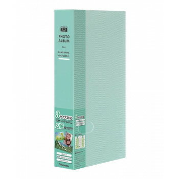 ※代引き不可 同梱不可※北海道、沖縄、離島送料は別途お見積り。※手配完了後は、ご注文キャンセルを承る事が出来ません。指定日可能の表示以外の商品はご指定日不可です。メーカーより取り寄せ商品のため、在庫状況によっては欠品・廃盤の可能性があります。あらかじめご了承ください。L判・KG判・パノラマ判の3サイズに対応したポケットアルバムです※モニターの設定などにより、実際の商品と色味や素材の見え方が異なる場合がございます。あらかじめご了承ください。サイズタテ297×ヨコ157×背巾45mm個装サイズ：16×5×30cm重量480g(スリップケース込)個装重量：480g素材・材質表紙:ポリプロピレン(厚み0.8mm)仕様台紙:ポリプロピレン製L・KG・パノラマ判兼用3段ポケット3層白台紙×48枚写真収納枚数:L判288枚、またはKG判(ポストカード)・パノラマ判96枚背見出しポケット付スリップケース入生産国中国・広告文責（有限会社パルス・048-551-7965）fk094igrjs