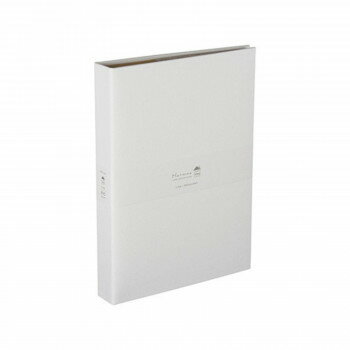 ナカバヤシ ハルマー 無線綴ポケットアルバム L判3段240枚　ホワイト・A-HR3P-101-W【お寄せ品、返品キ..