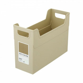 【直送品】ナカバヤシ FIT COLOR A4ファイルボックス BR ブラウン FB-FCE4S-BR【お寄せ品、返品キャンセル不可。欠品終売時連絡あり】
