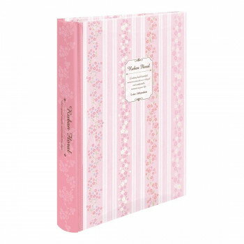 ナカバヤシ　ブック式Pアルバム240　フロ-ラル　ピンク　BPL-240-1-P【お寄せ品、返品キャンセル不可。..