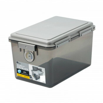 ナカバヤシ　トレカドライボックス27L/グレー　TKB-27L-N【お寄せ品、返品キャンセル不可。欠品終売時..
