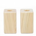A&K 国産ヒノキ 榊(さかき)立て 一対(2本組) 小サイズ ST-013【お寄せ品、返品キャンセル不可。欠品終売時連絡あり】|詳細画像