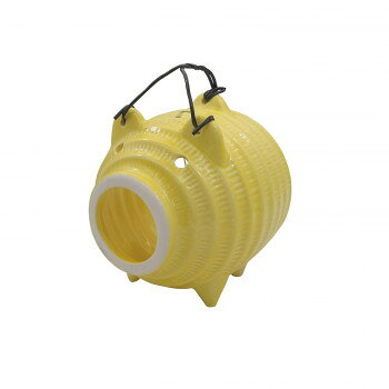 M7873 イエロー 蚊やり豚【お寄せ品、返品キャンセル不可。欠品終売時連絡あり】