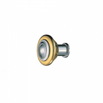 シロクマ コーラスツマミ 純金/クローム KB-100【お寄せ品、返品キャンセル不可。欠品終売時連絡あり】