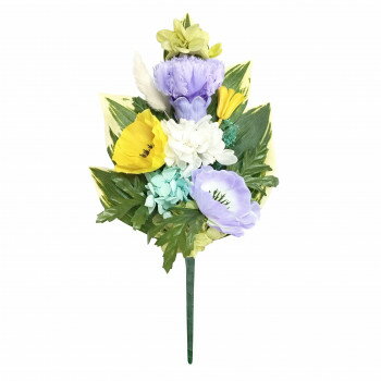 お供え用 四季仏花 プリザーブドフラワー 卯月(ウヅキ) アネモネ S C37504S【お寄せ品、返品キャンセル不可。欠品終売時連絡あり】