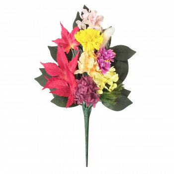 お供え用　四季仏花　プリザーブドフラワー　紅葉(こうよう)　C38510【お寄せ品、返品キャンセル不可。..