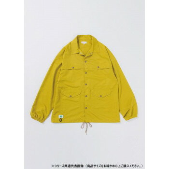 桑和 7602-00 コーチジャケット Lサイズ マスタード(92) BEAMS DESIGN【お寄せ品、返品キャンセル不可。欠品終売時連絡あり】