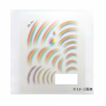 【メール便】 レジンクラブ レジンシール 虹2 RC-RAI-102【お寄せ品、返品キャンセル不可。欠品終売時連絡あり】