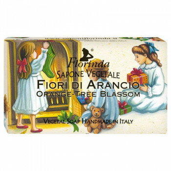 其它 - 【メール便】 FLORINDA フレグランスソープ　クリスマスB オレンジツリーブロッサム【お寄せ品、返品キャンセル不可。欠品終売時連絡あり】