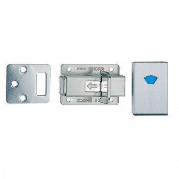 シロクマ ラバトリーロック「表示器付」 ヘアーライン NO-3【お寄せ品、返品キャンセル不可。欠品終売..