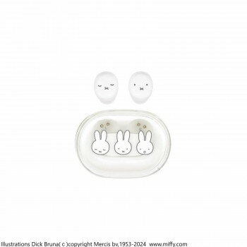 ミッフィー 完全ワイヤレスステレオイヤホン フェイス MF-521WH【お寄せ品、返品キャンセル不可。欠品終売時連絡あり】