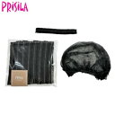 【メール便】 プリシラ 不織布キャップ 15枚入 F-CAP-BK【お寄せ品、返品キャンセル不可。欠品終売時連絡あり】