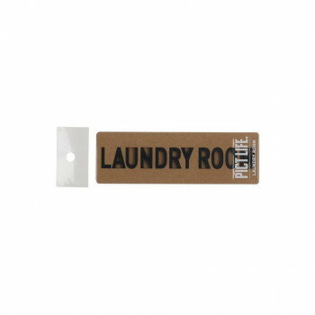【メール便】 ハイロジック PICT LIFE.　LAUNDLY ROOM　黒　1枚入　24783【お寄せ品、返品キャンセル不可。欠品終売時連絡あり】