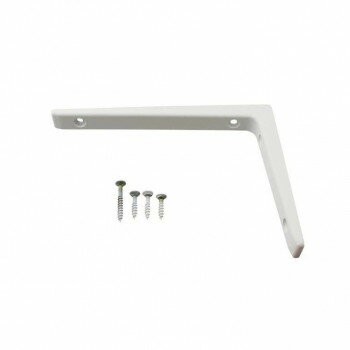 Lights - 【メール便】 ハイロジック アルミ棚受　150×200mm　ホワイト　1本入　98173【お寄せ品、返品キャンセル不可。欠品終売時連絡あり】