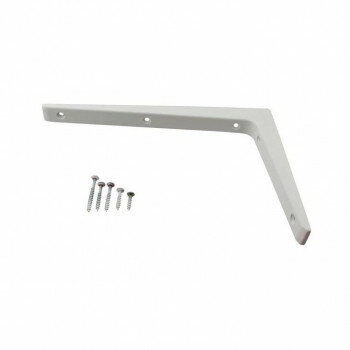 Lights - 【メール便】 ハイロジック アルミ棚受　200×300mm　ホワイト　1本入　98175【お寄せ品、返品キャンセル不可。欠品終売時連絡あり】