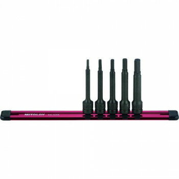 ミトロイ(MITOLOY) 3/8 ヘックスソケット パワータイプ L100ホルダーセット HPH306ML-100【お寄せ品、..