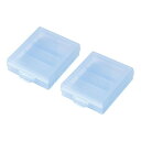 【メール便】 電池ケース(単3形用2個セット・ブルー) DG-BT3BLN【お寄せ品、返品キャンセル不可。欠品終売時連絡あり】