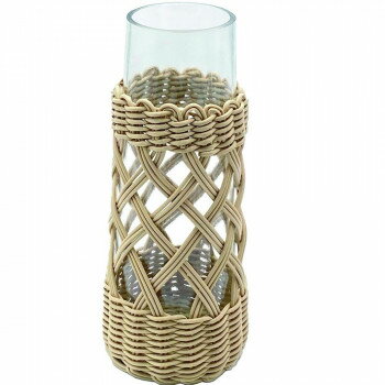 ヴァス フェイクPE柳フラワーベース 円柱形 LBR 74103【お寄せ品、返品キャンセル不可。欠品終売時連絡あり】