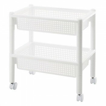 ミヤグチ企販 パイプハンガーワゴン F2456W 5273-189【お寄せ品、返品キャンセル不可。欠品終売時連絡あり】