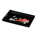 若兆 紀州盆 長手盆45cm 一富士二鶴三桜 YM-006【お寄せ品、返品キャンセル不可。欠品終売時連絡あり】