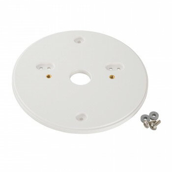 【メール便】 OHM 絶縁取り付け台 防雨防湿型LEDシーリングライト用 白 LT-YKPW【お寄せ品、返品キャンセル不可。欠品終売時連絡あり】
