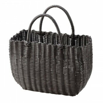 萬洋(まんよう) 樹脂湯かご こげ茶 91-190【お寄せ品、返品キャンセル不可。欠品終売時連絡あり】