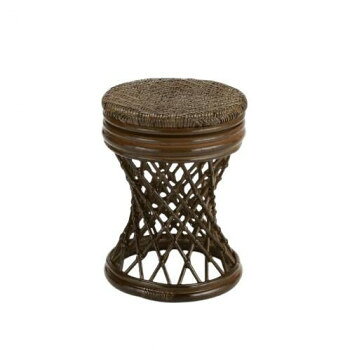 Stools - 【直送品】今枝商店　Romantic Rattan　籐回転スツール ハイタイプ　S68B【お寄せ品、返品キャンセル不可。欠品終売時連絡あり】