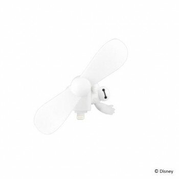 ディズニーキャラクター　コネクタ付き ミニクールファン (Lightning) ベイマックス DNG-271BX【お寄せ..