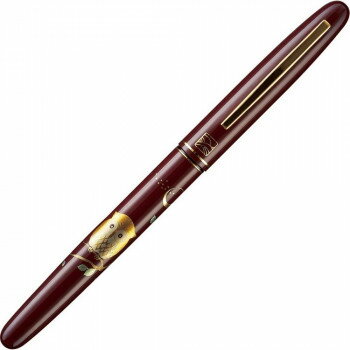Other - 【メール便】 呉竹 くれ竹万年毛筆 蒔絵物語 ふくろう 赤 DU181-415【お寄せ品、返品キャンセル不可。欠品終売時連絡あり】
