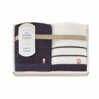 Face Towel - 今治 シンシアコットン フェイスタオル2P 箱入 S-12200【お寄せ品、返品キャンセル不可。欠品終売時連絡あり】