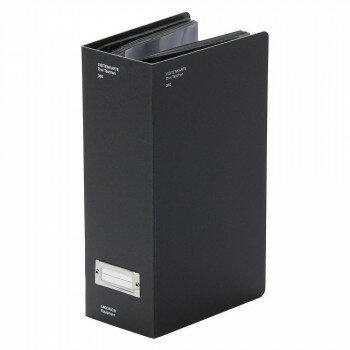 STOCK　360P名刺ファイル　BK LSK07-180BK【お寄せ品、返品キャンセル不可。欠品終売時連絡あり】