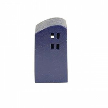 【メール便】 窓辺のインテリア HOUSE(ハウス) 小さな金属製のお家 カタナダラカ 青【お寄せ品、返品キ..