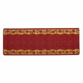 【直送品】廊下敷 ナイロン100％ 「リーガ」 レッド 約67×120cm 1310270242401【お寄せ品、返品キャンセル不可。欠品終売時連絡あり】