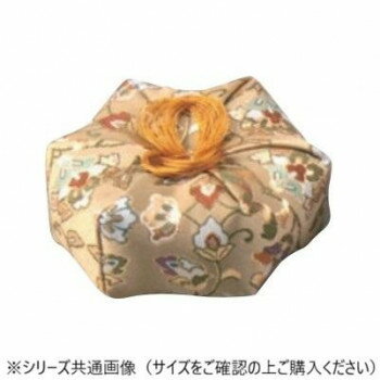 飛鳥六角布団 4号 花かずら 白茶 59413r006w042【お寄せ品、返品キャンセル不可。欠品終売時連絡あり】